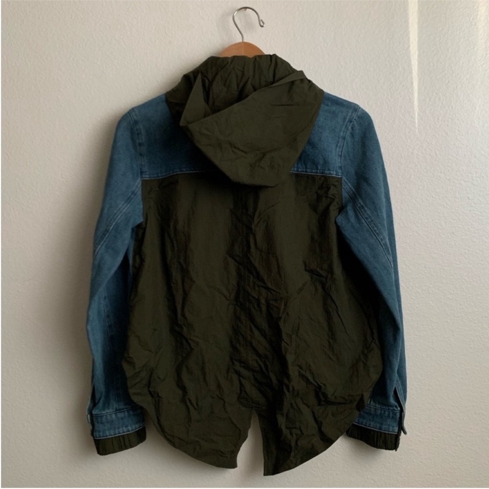 VERONICA BEARD Shani Denim-Twill Combo Jacket - Picture 6 of 15